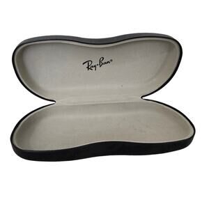 Black Ray Ban Sunglass Hard Case Large Shiny